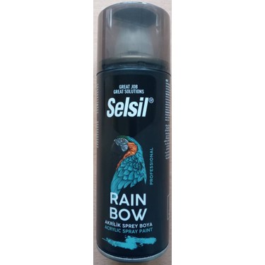 Selsil Rainbow Colors Sprey Boya – Şeffaf