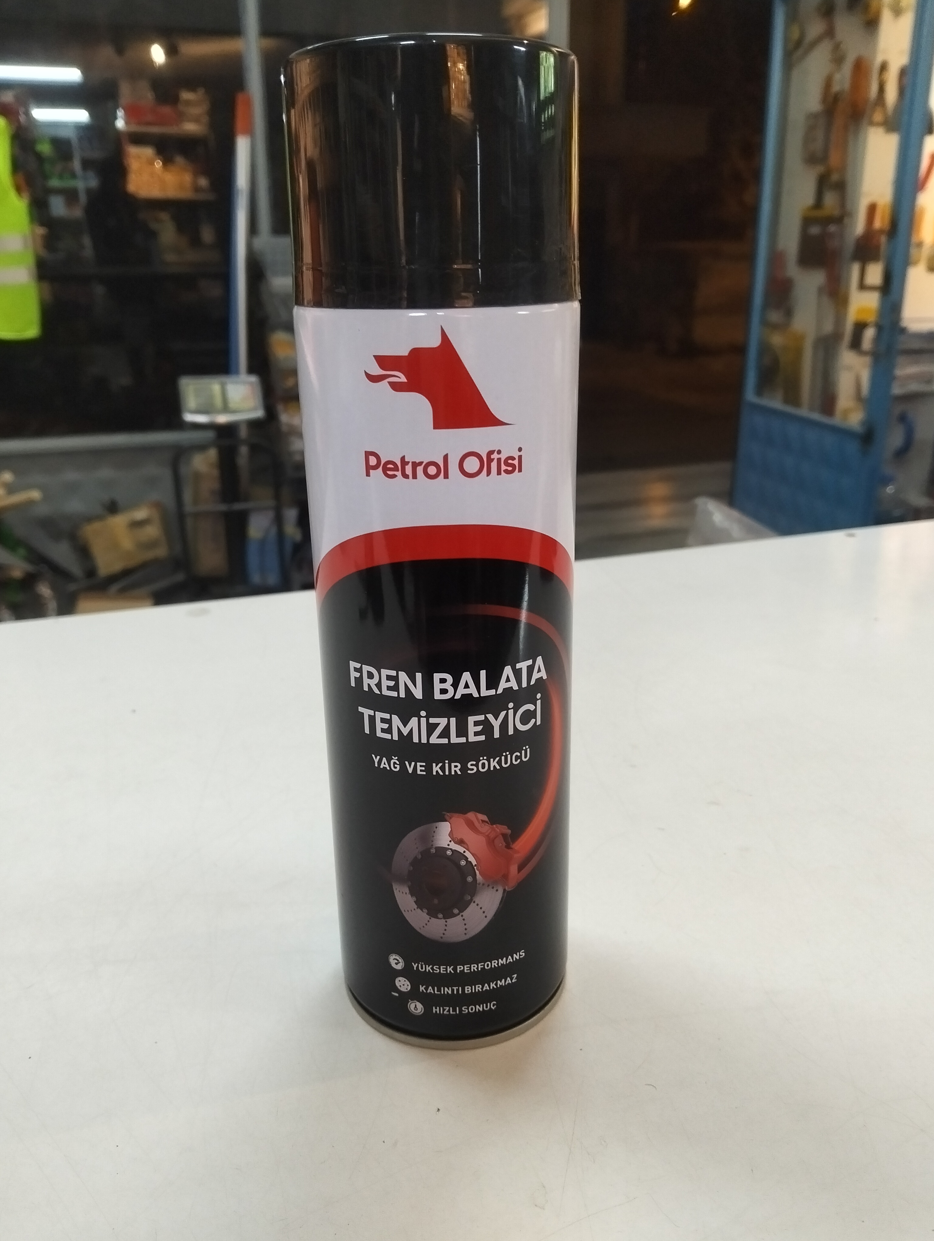 Petrol Ofisi Fren Balata Temizleyici – Yağ ve Kir Sökücü